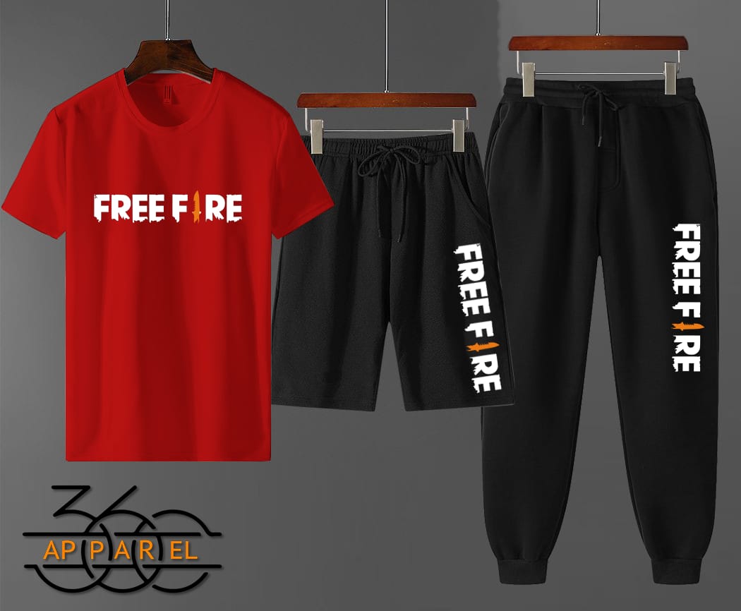 Free Fire TrackSuit Pack OF 3